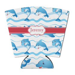 Dolphins Party Cup Sleeve - with Bottom (Personalized)