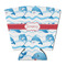 Dolphins Party Cup Sleeves - with bottom - FRONT