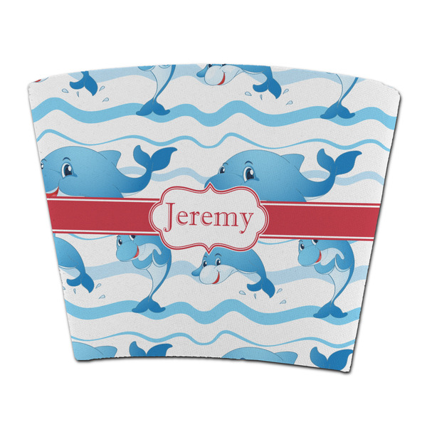 Custom Dolphins Party Cup Sleeve - without bottom (Personalized)