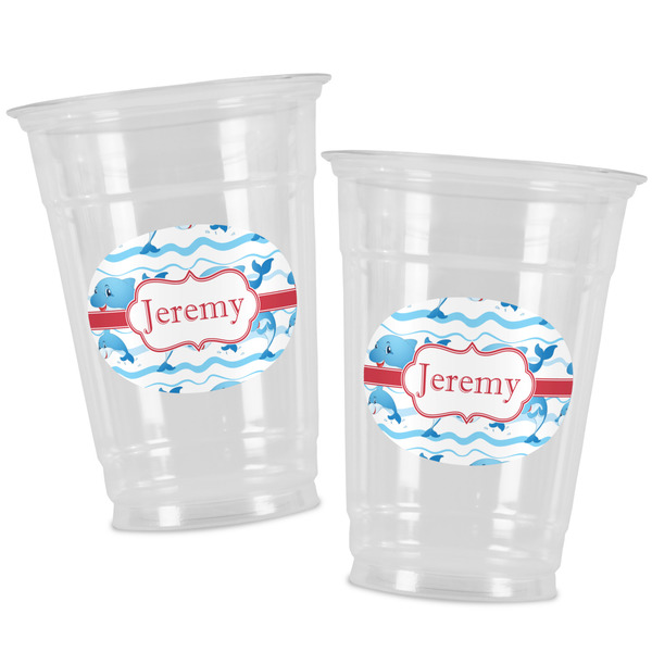 Dolphins Party Cups - 16oz - Alt View