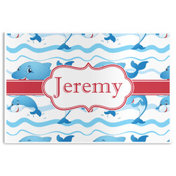 Dolphins Disposable Paper Placemats (Personalized)