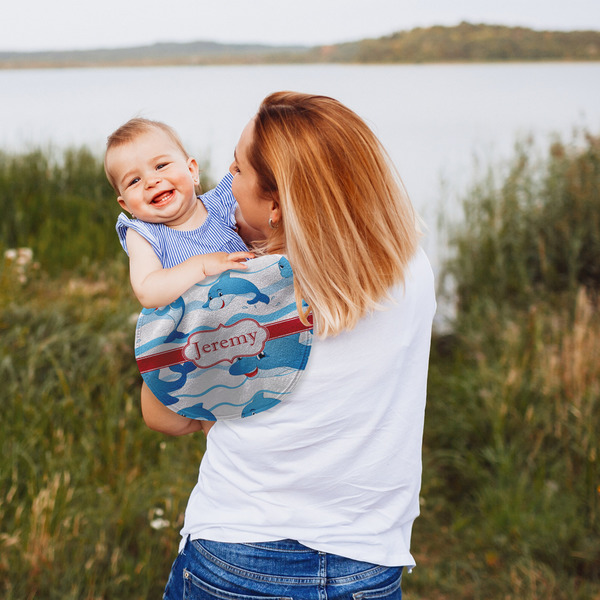 Dolphins Peanut Shaped Burp - Lifestyle