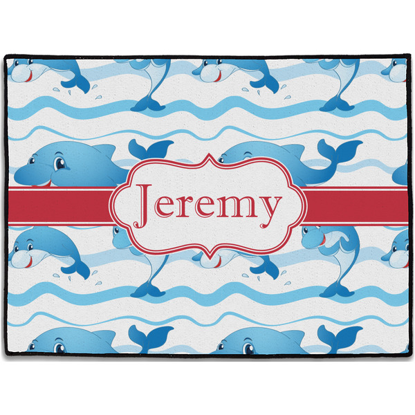 Custom Dolphins Door Mat (Personalized)