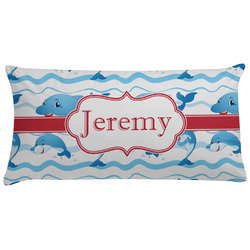 Dolphins Pillow Case - King (Personalized)