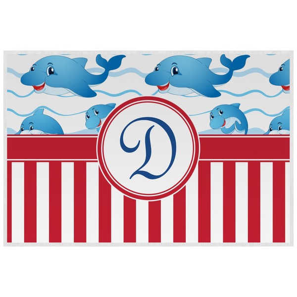 Dolphins Personalized Placemat (Back)