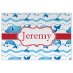 Dolphins Laminated Placemat w/ Name or Text