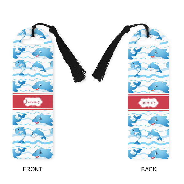 Dolphins Plastic Bookmarks - Approval