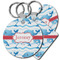 Dolphins Plastic Keychains