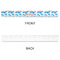 Dolphins Plastic Ruler - 12" - APPROVAL