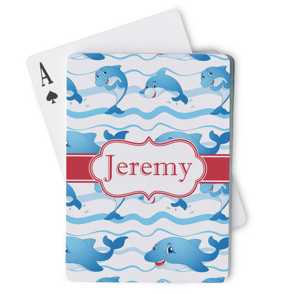 Custom Dolphins Playing Cards (Personalized)