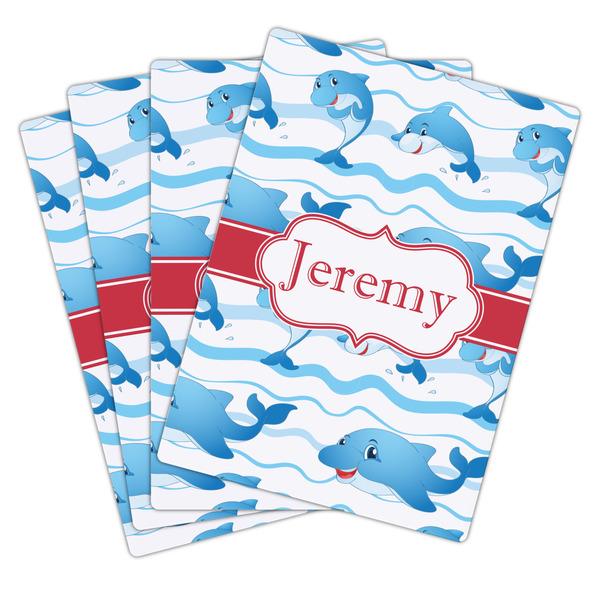 Dolphins Playing Cards - Hand Back View
