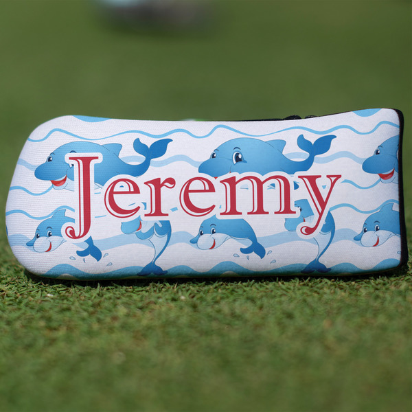 Custom Dolphins Blade Putter Cover (Personalized)