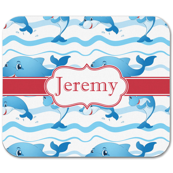 Dolphins Rectangular Mouse Pad - APPROVAL