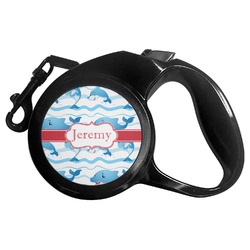 Dolphins Retractable Dog Leash (Personalized)