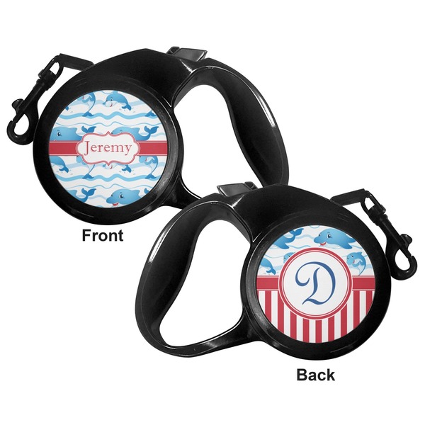 Dolphins Retractable Dog Leash - Medium Large - Apvl