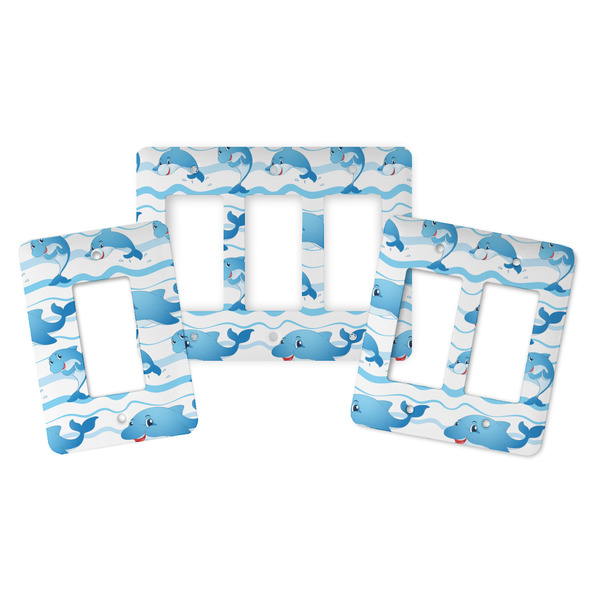 Dolphins Rocker Light Switch Covers - Parent - ALL VARIATIONS