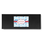 Dolphins Rubber Bar Mat (Personalized)