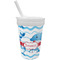 Dolphins Sippy Cup with Straw (Personalized)