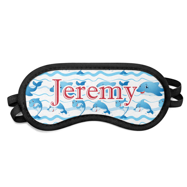 Custom Dolphins Sleeping Eye Mask - Small (Personalized)