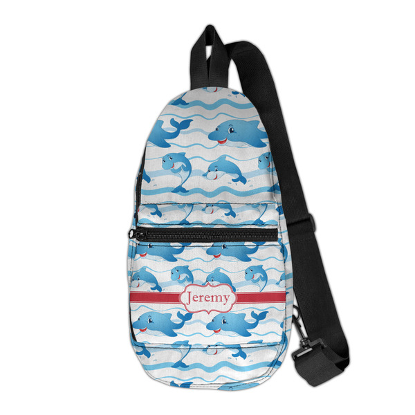 Custom Dolphins Sling Bag (Personalized)