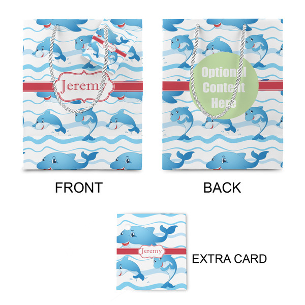 Dolphins Small Gift Bag - Approval