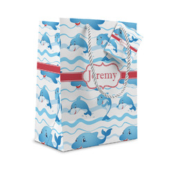 Dolphins Small Gift Bag (Personalized)