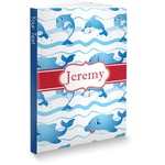 Dolphins Softbound Notebook - 5.75" x 8" (Personalized)