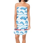 Dolphins Spa / Bath Wrap (Personalized)