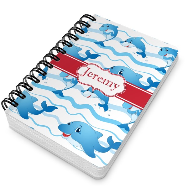 Dolphins Spiral Journal 5 x 7 - Main