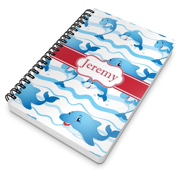 Dolphins Spiral Journal 7 x 10 - Main