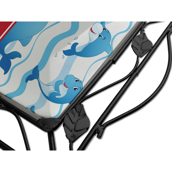 Dolphins Square Trivet - Detail