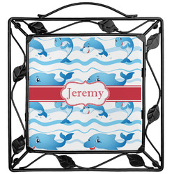 Dolphins Square Trivet (Personalized)