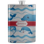 Dolphins Stainless Steel Flask (Personalized)