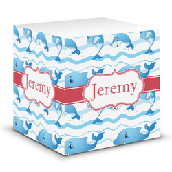 Dolphins Sticky Note Cube (Personalized)