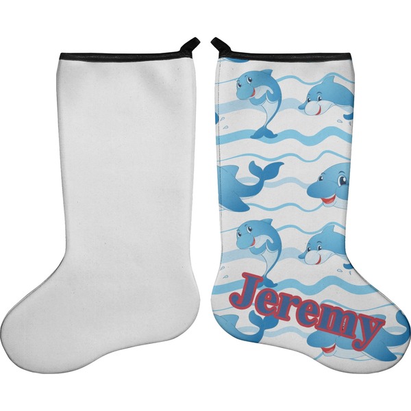 Dolphins Stocking - Single-Sided - Approval