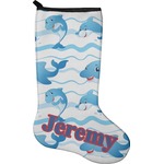 Dolphins Holiday Stocking - Neoprene (Personalized)