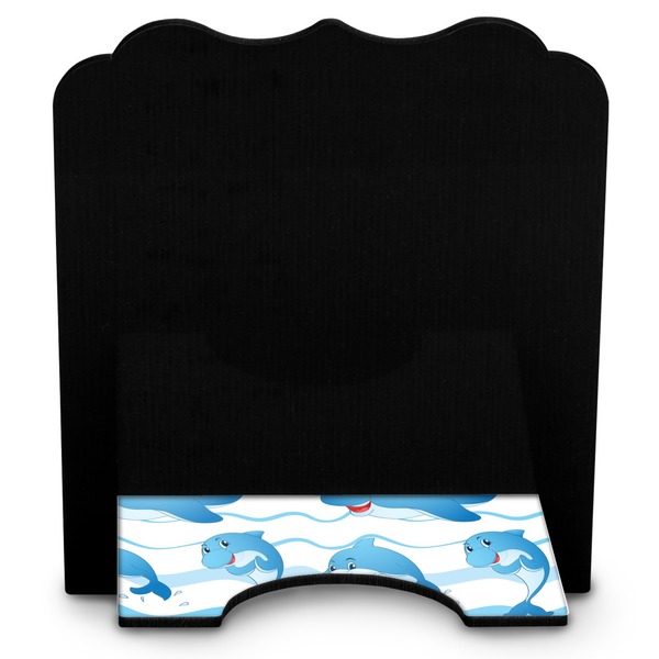 Dolphins Stylized Tablet Stand - Back
