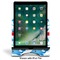 Dolphins Stylized Tablet Stand - Front with ipad