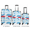 Dolphins Suitcase Set 1 - APPROVAL
