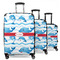 Dolphins Suitcase Set 1 - MAIN