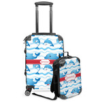 Dolphins Kids 2-Piece Luggage Set - Suitcase & Backpack (Personalized)