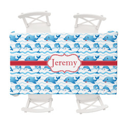 Dolphins Tablecloth - 58"x102" (Personalized)
