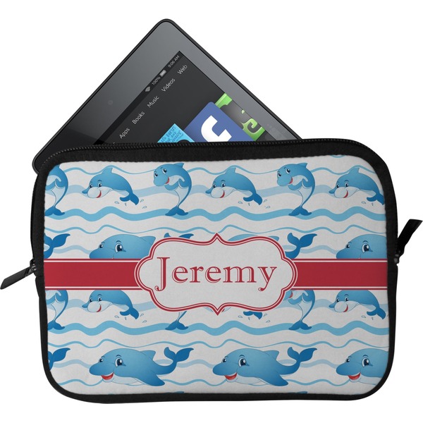 Custom Dolphins Tablet Case / Sleeve - Small (Personalized)