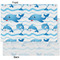 Dolphins Tissue Paper - Heavyweight - XL - Front & Back