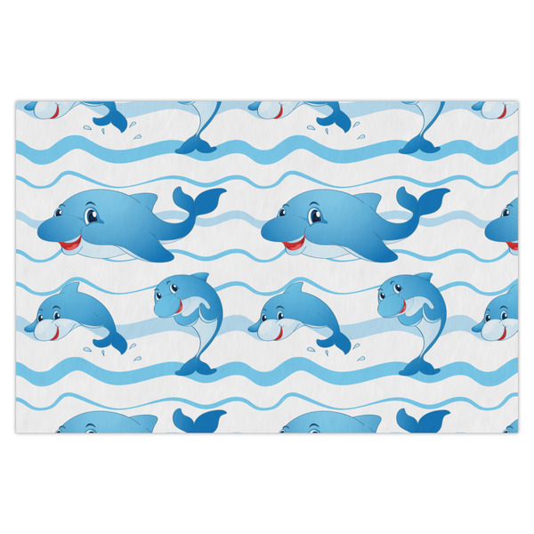 Custom Dolphins X-Large Tissue Papers Sheets - Heavyweight