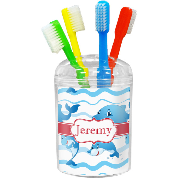 Custom Dolphins Toothbrush Holder (Personalized)