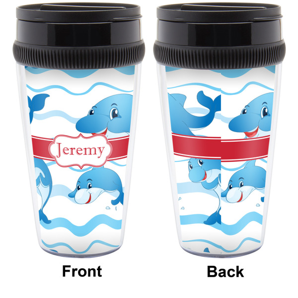 Dolphins Travel Mug Approval (Personalized)