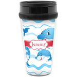 Dolphins Acrylic Travel Mug without Handle (Personalized)