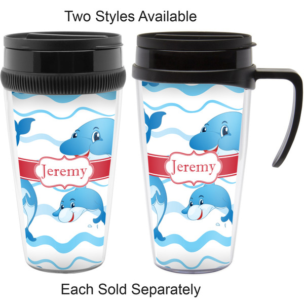 Dolphins Travel Mugs - with & without Handle