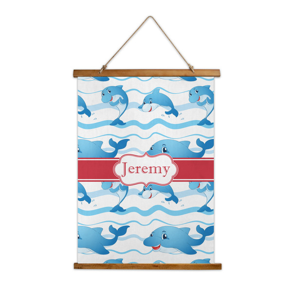 Custom Dolphins Wall Hanging Tapestry (Personalized)